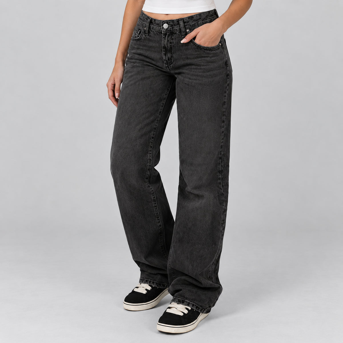 Josette | Women's Straight Leg Denim Jeans Classic Five Pocket