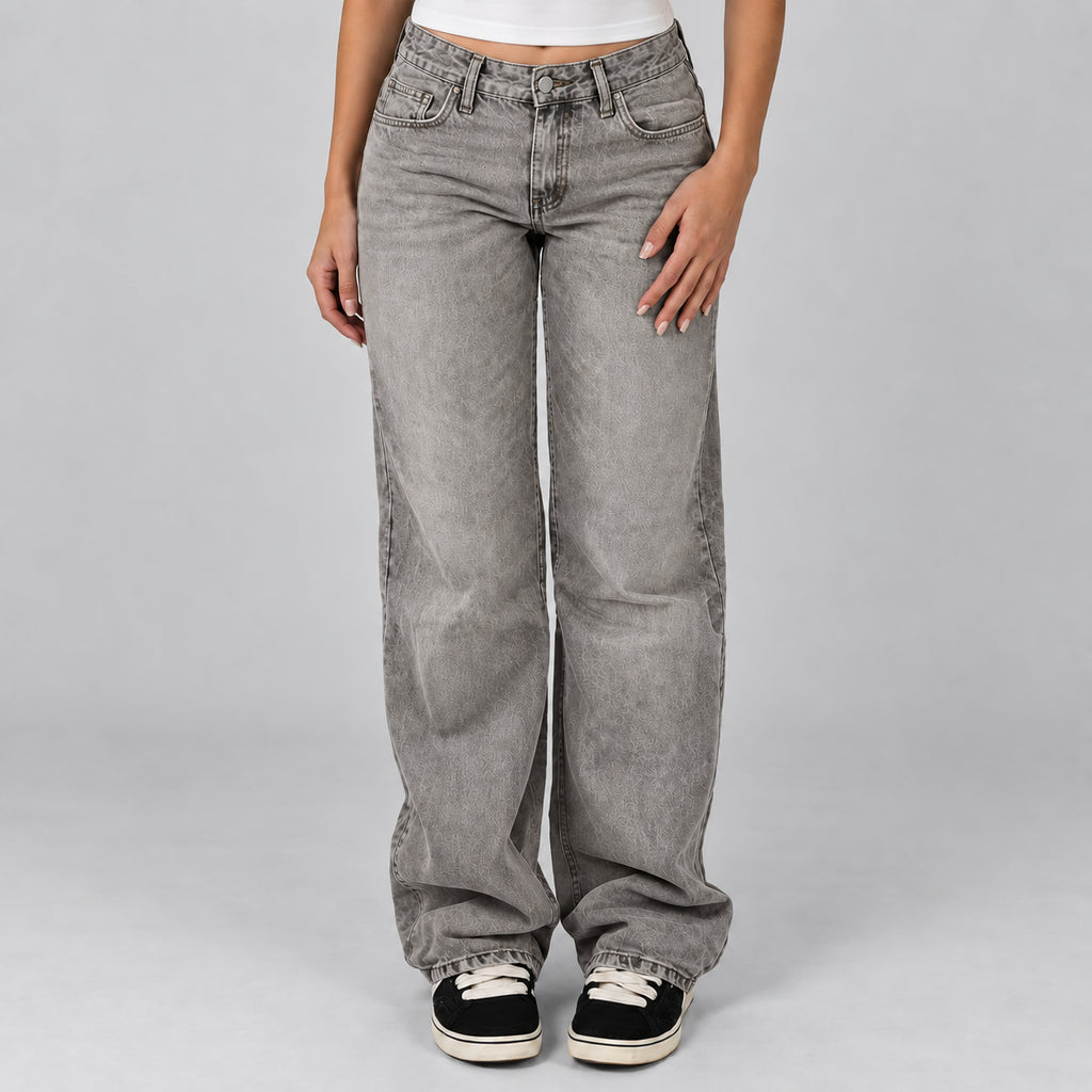 Josette | Women's Straight Leg Denim Jeans Classic Five Pocket