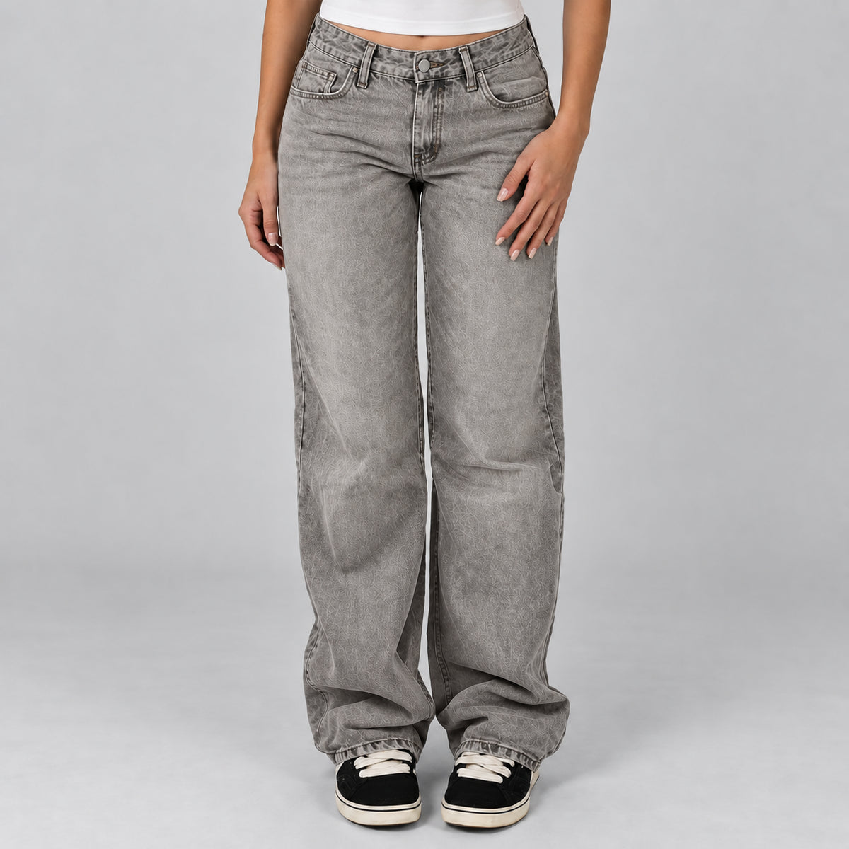 Josette | Women's Straight Leg Denim Jeans Classic Five Pocket