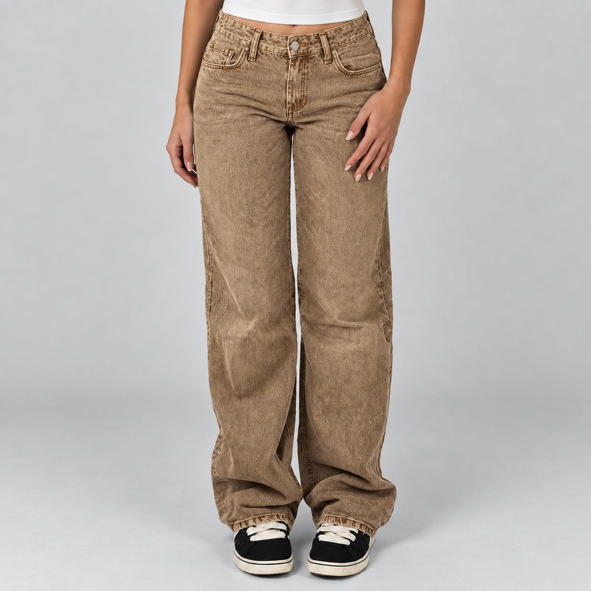 Josette | Women's Straight Leg Denim Jeans Classic Five Pocket