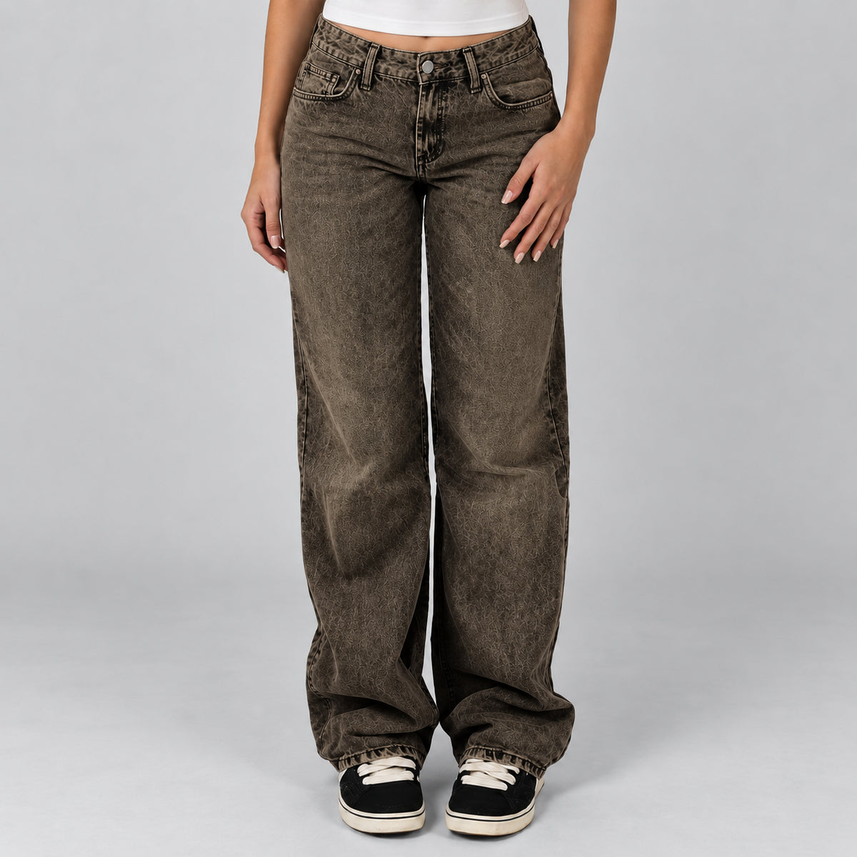 Josette | Women's Straight Leg Denim Jeans Classic Five Pocket