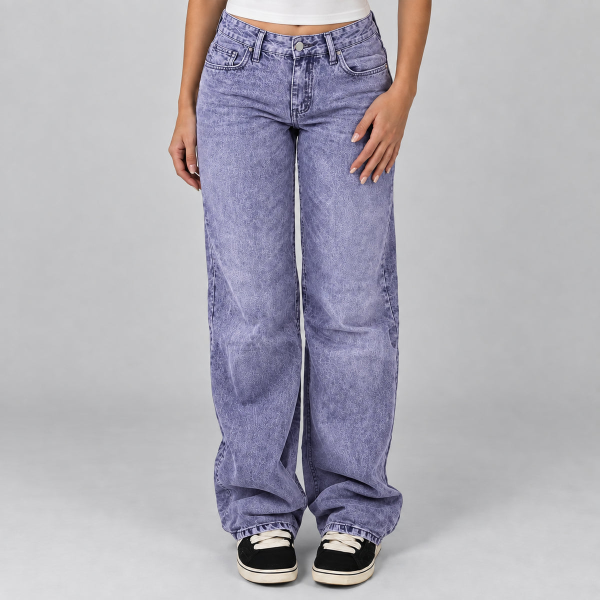 Josette | Women's Straight Leg Denim Jeans Classic Five Pocket