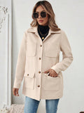 Karin | Women's Modern Utility Jacket Relaxed Fit Pockets Autumn Winter