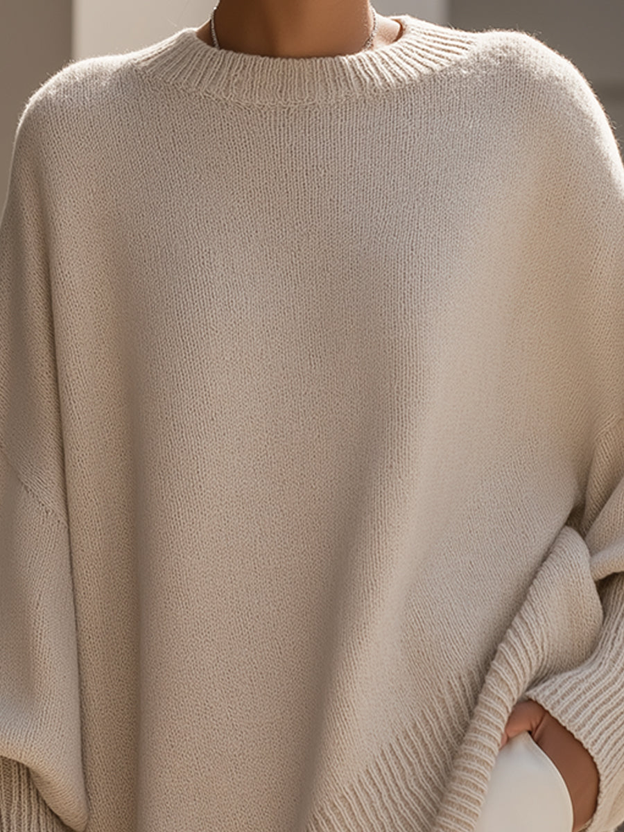 Lila | Women's Soft Drape Cozy Sweater Autumn Winter