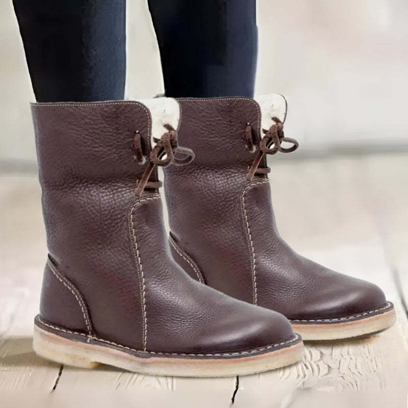 Luella | Women's Waterproof Snow Boots Fur Lined Padded Winter Casual