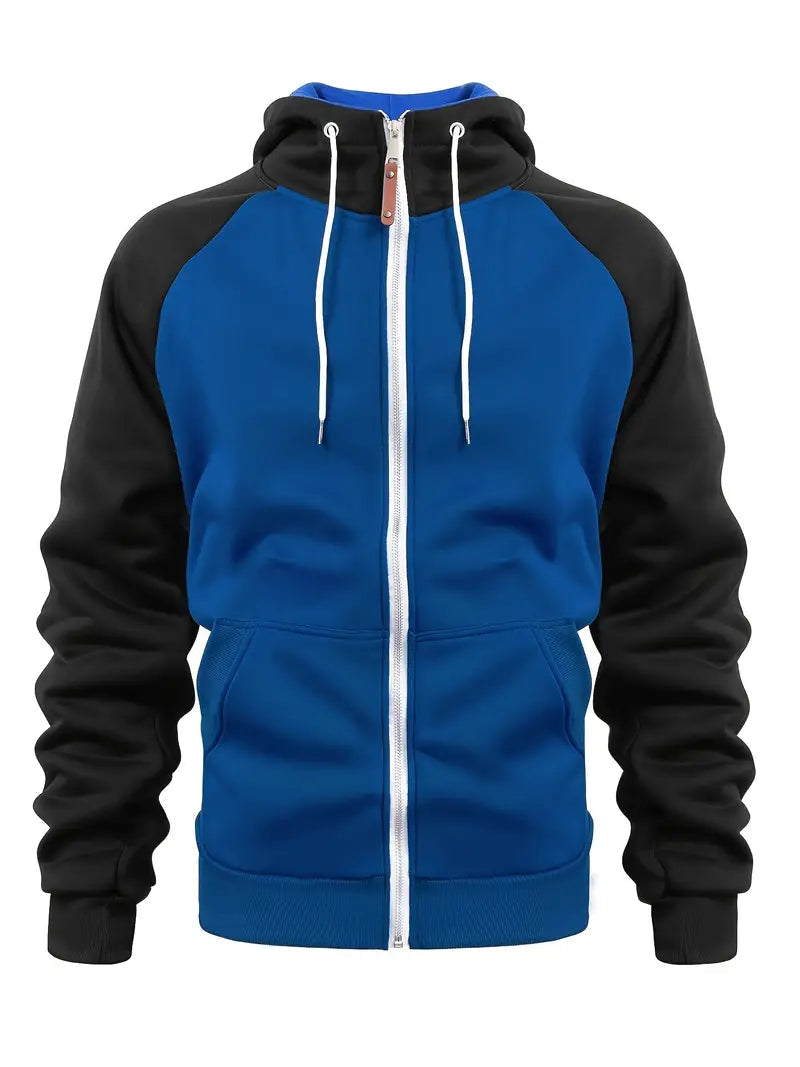 Fournier | Men's Zip Sweater, Casual Versatile Winter Knit