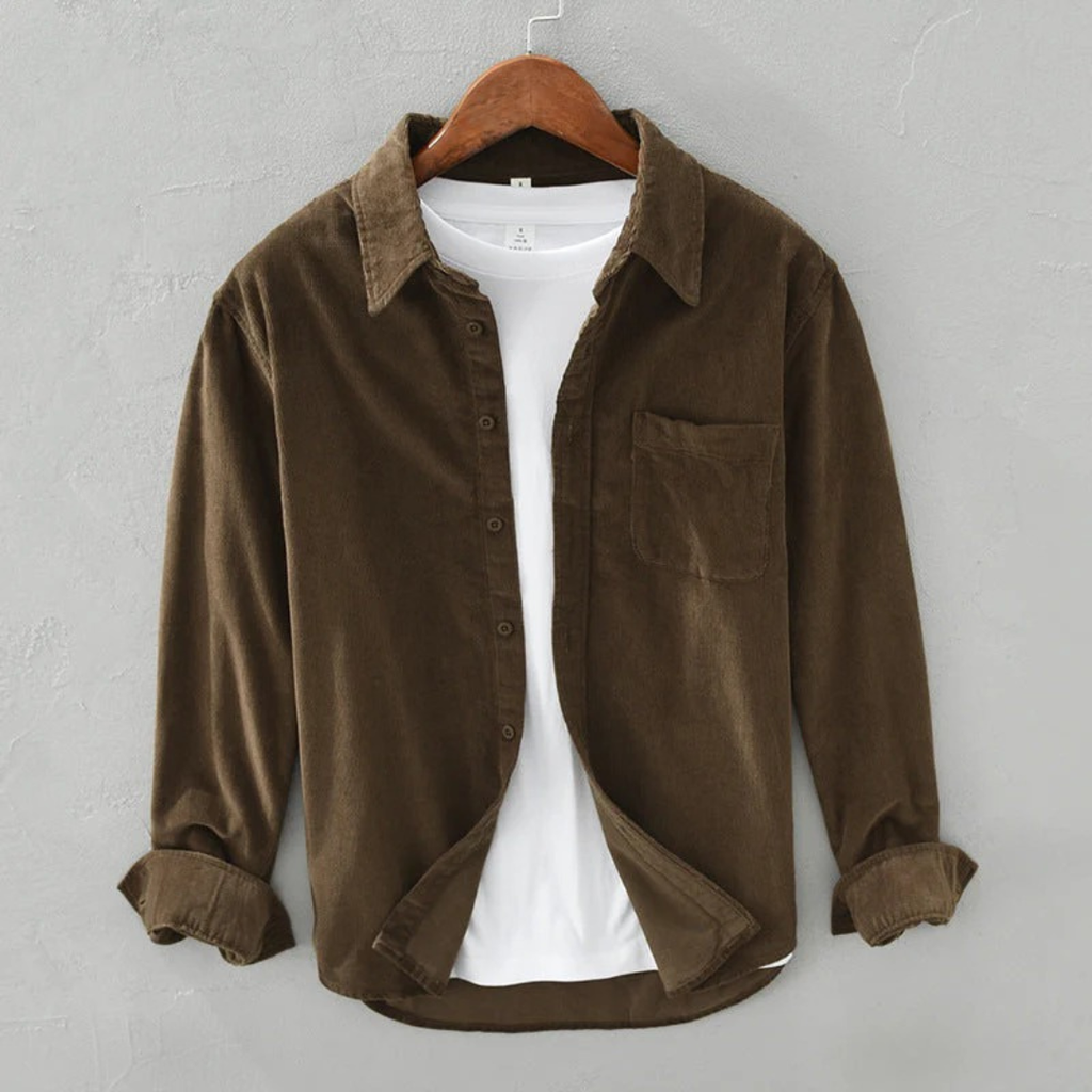 Fabian | Men's Corduroy Shirt, Classic Winter Shirt