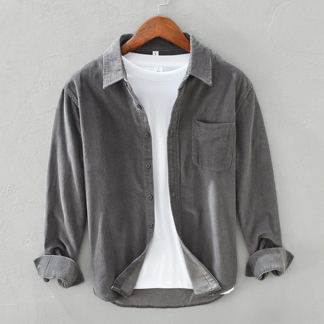 Fabian | Men's Corduroy Shirt, Classic Winter Shirt