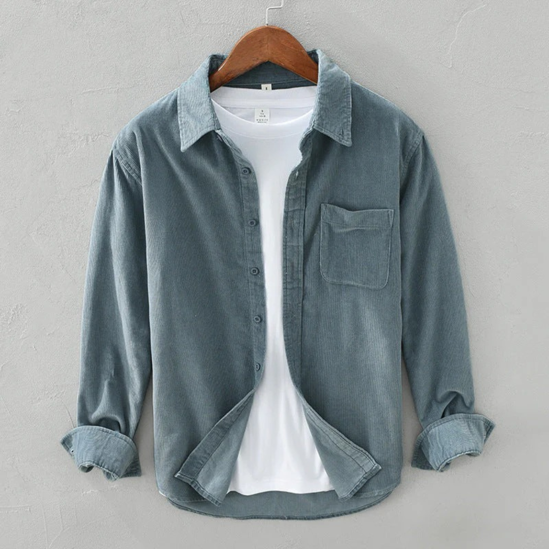 Fabian | Men's Corduroy Shirt, Classic Winter Shirt