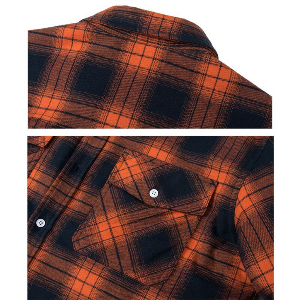 Derrick | Men's Shirt Jacket, Sherpa Lined Plaid Winter Jacket