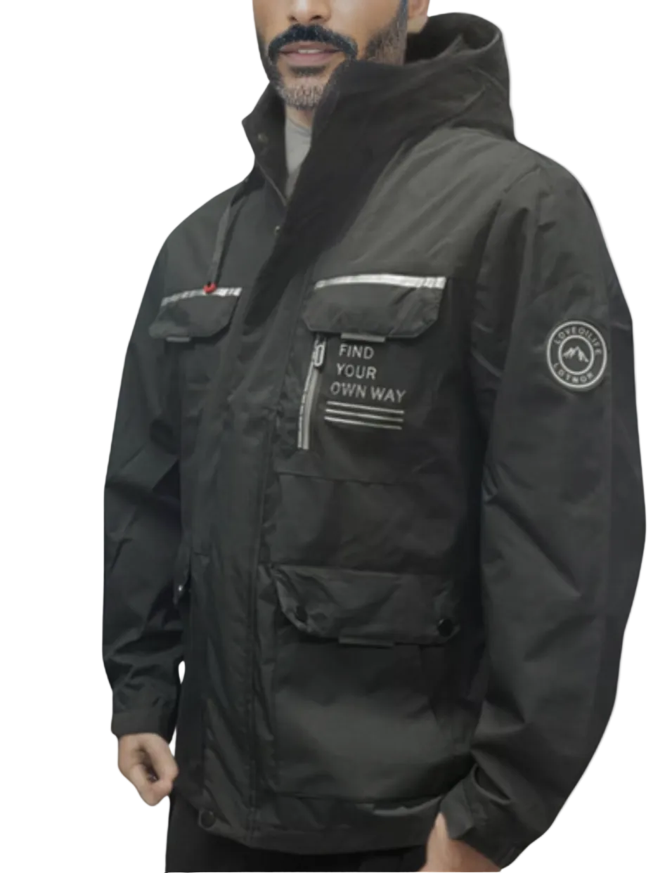 Legend | Men's Waterproof Jacket, Outdoor Winter Rain Jacket