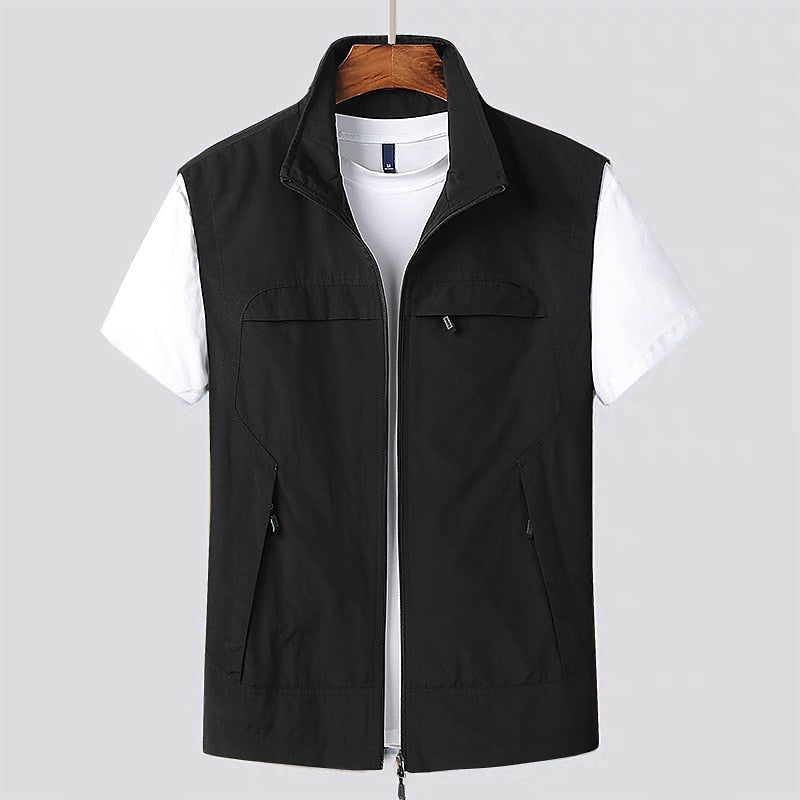 Aiden | Men's Lightweight Vest, Quick-Dry Breathable Gilet
