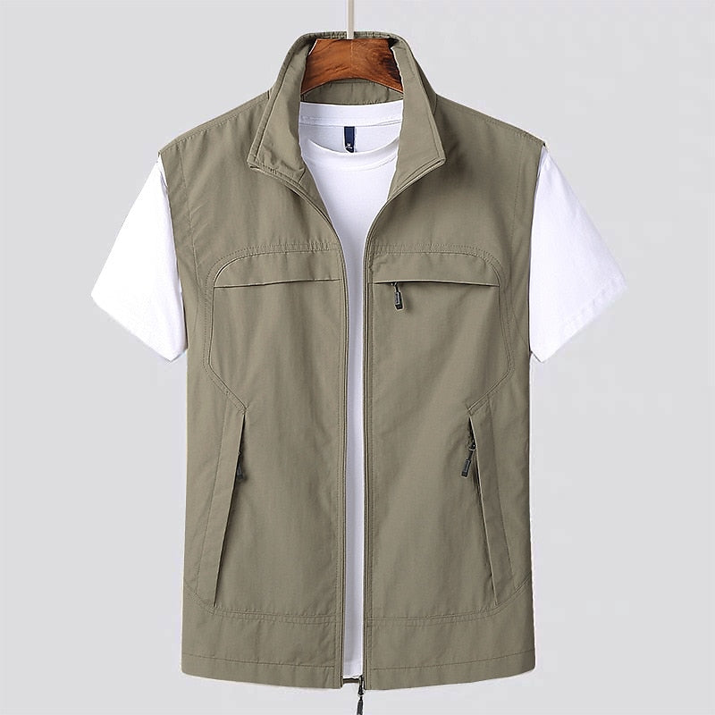 Aiden | Men's Lightweight Vest, Quick-Dry Breathable Gilet