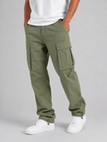 Ronan | Men's Cargo Trousers, Relaxed Fit Utility Winter Pants
