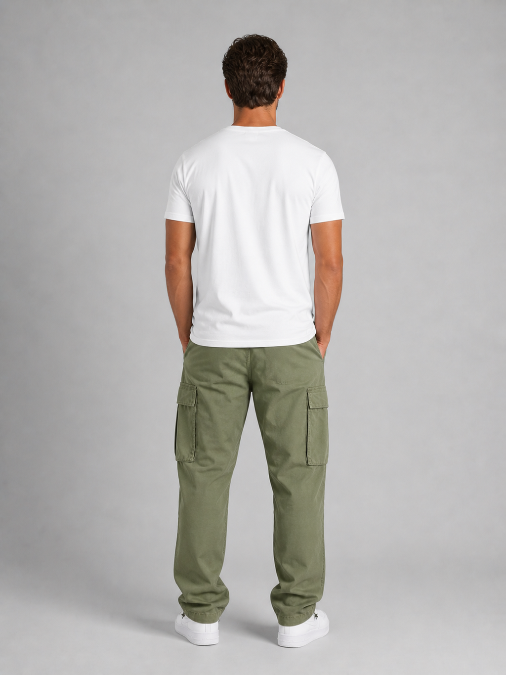 Ronan | Men's Cargo Trousers, Relaxed Fit Utility Winter Pants