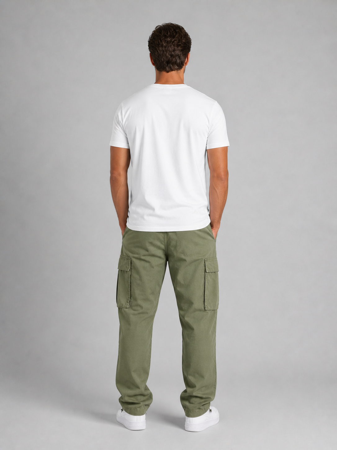 Ronan | Men's Cargo Trousers, Relaxed Fit Utility Winter Pants