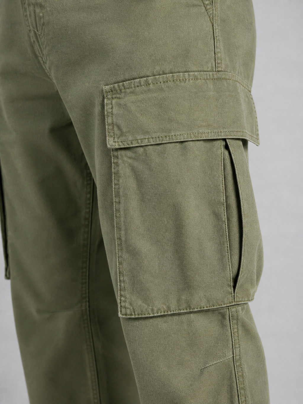 Ronan | Men's Cargo Trousers, Relaxed Fit Utility Winter Pants