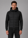 Tristan | Men's Hooded Quilted Jacket, Zip-Through Winter Jacket
