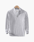 Verbier | Men's Half-Zip Sweater, Old Money Winter Knit