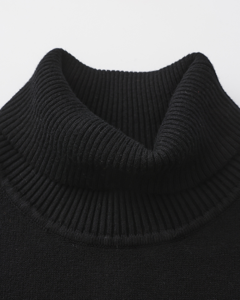 Michael | Men's Wool Turtleneck Sweater, Winter Knit