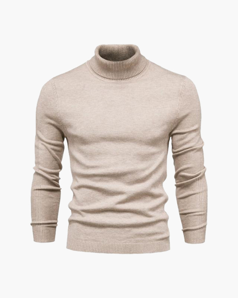 Michael | Men's Wool Turtleneck Sweater, Winter Knit