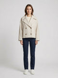 Madison | Women's Double Breasted Tailored Jacket Structured Buttoned Smart Office Autumn Winter