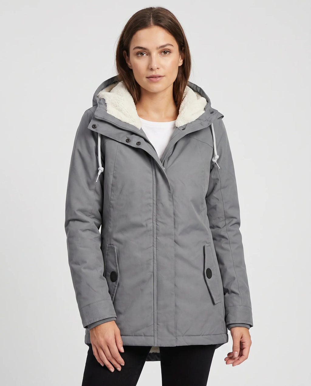 Magdalena | Women's Waterproof Rain Jacket Hooded Lightweight Windproof Functional Autumn Winter