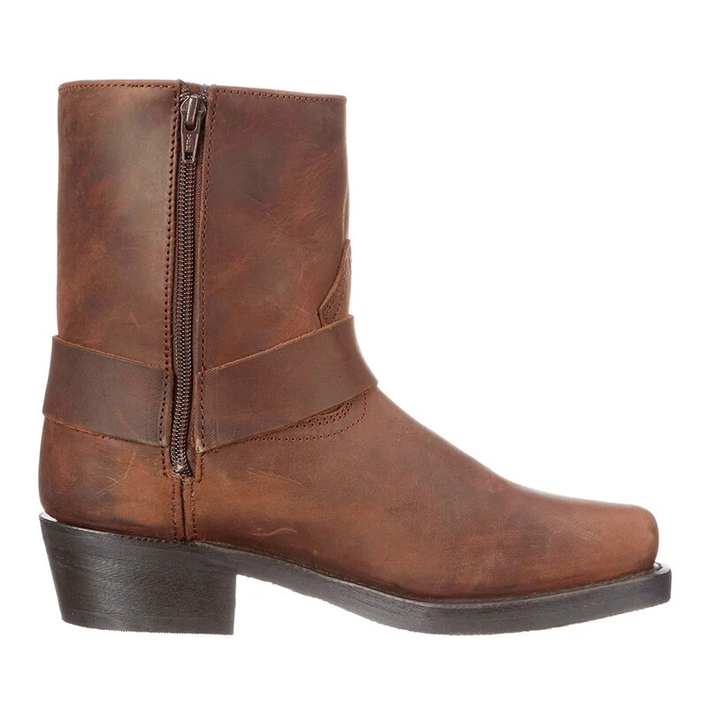 Mathias | Men's Leather Western Boots Vintage Cowboy Casual