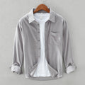 Yves | Men's Corduroy Shirt, Casual Winter Shirt