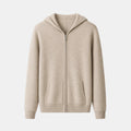 Mateo | Men's Merino Wool Zip Jacket, Lightweight Winter Knit