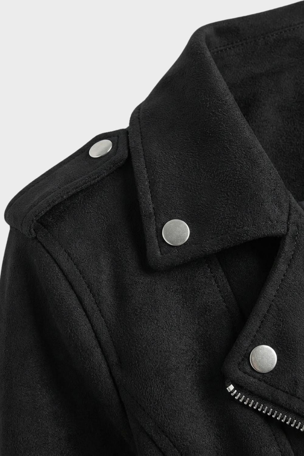 Robyn | Women's Leather Biker Jacket, Zip-Up Winter Jacket
