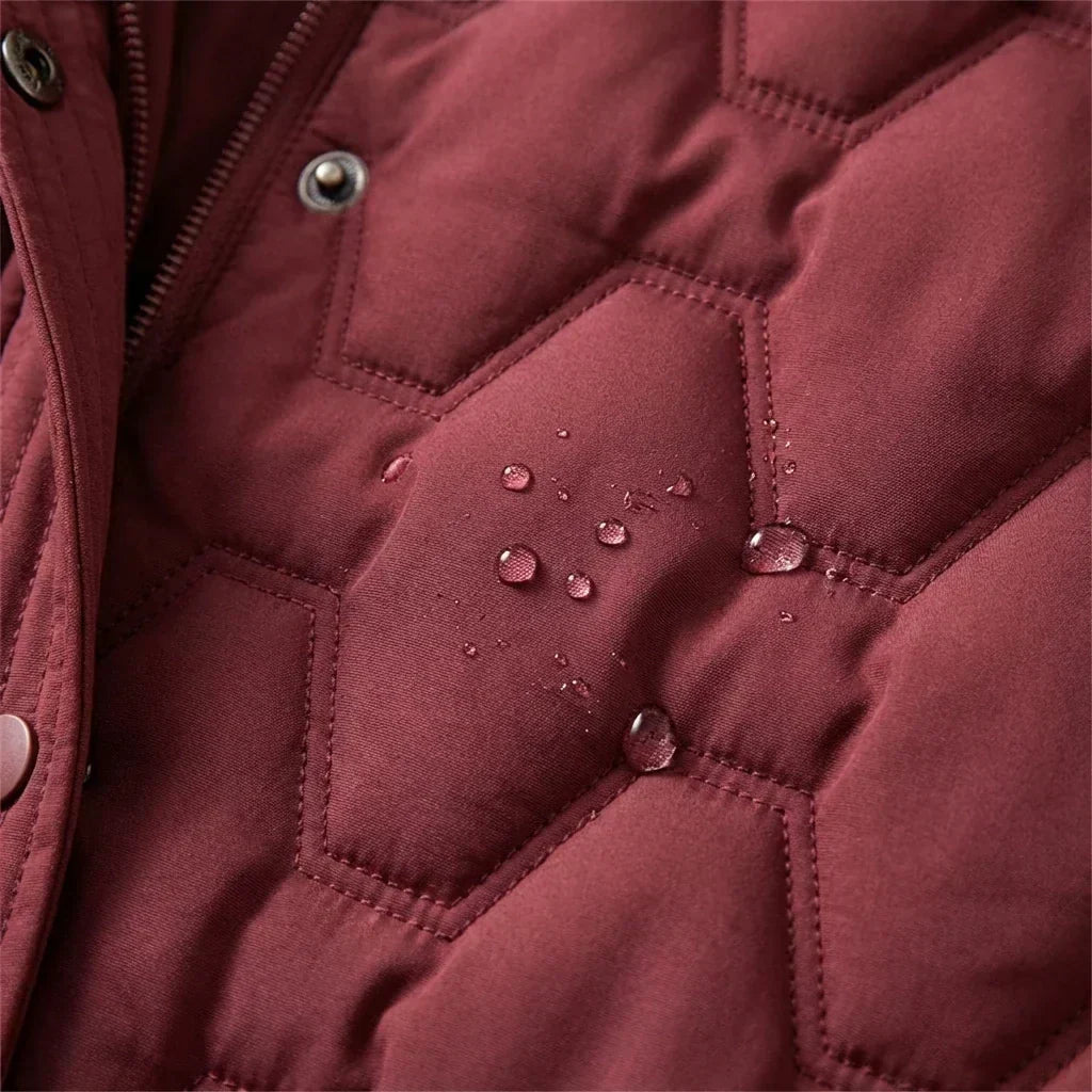 Noa | Women's Longline Hooded Coat Waterproof Insulated Autumn Winter