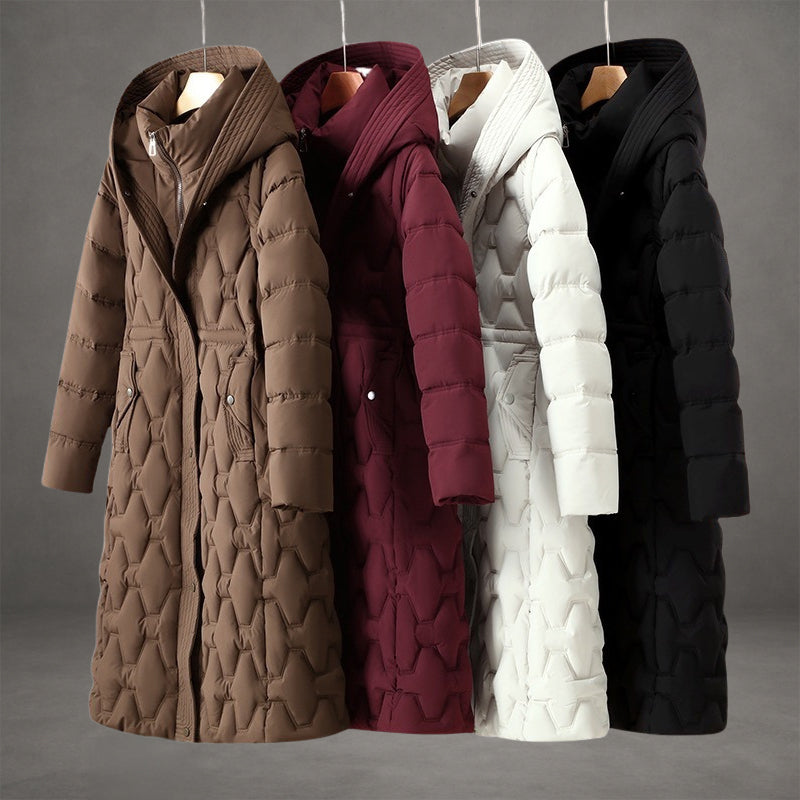 Noa | Women's Longline Hooded Coat Waterproof Insulated Autumn Winter