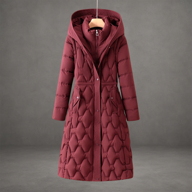 Noa | Women's Longline Hooded Coat Waterproof Insulated Autumn Winter