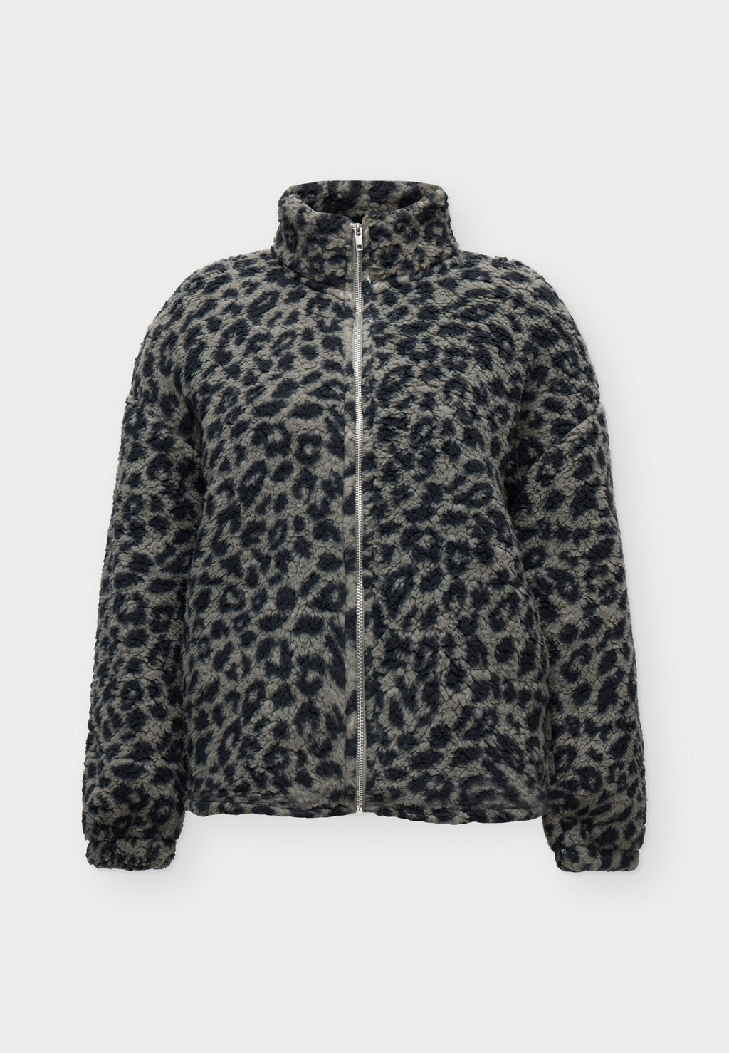 Odalys | Women's Check Fleece Jacket High Neck Autumn Winter