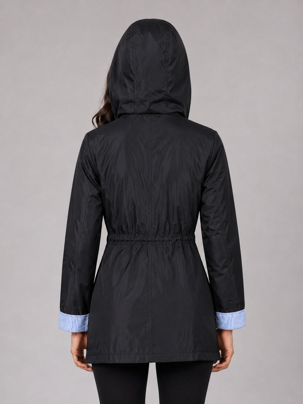 Odile | Women's Hooded Rain Jacket Lightweight Water Resistant Autumn Winter