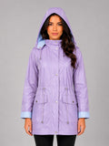 Odile | Women's Hooded Rain Jacket Lightweight Water Resistant Autumn Winter