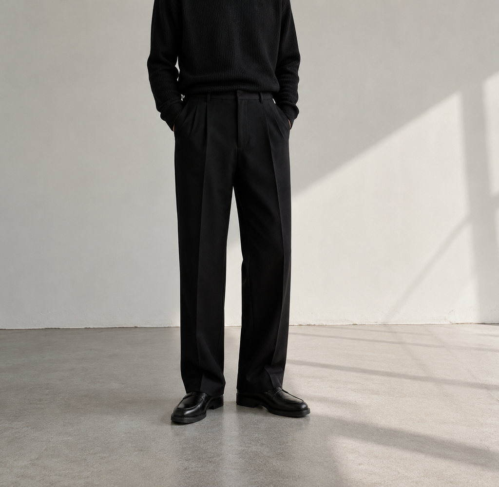 Quinn | Men's Tailored Trousers, Smart Formal Pants
