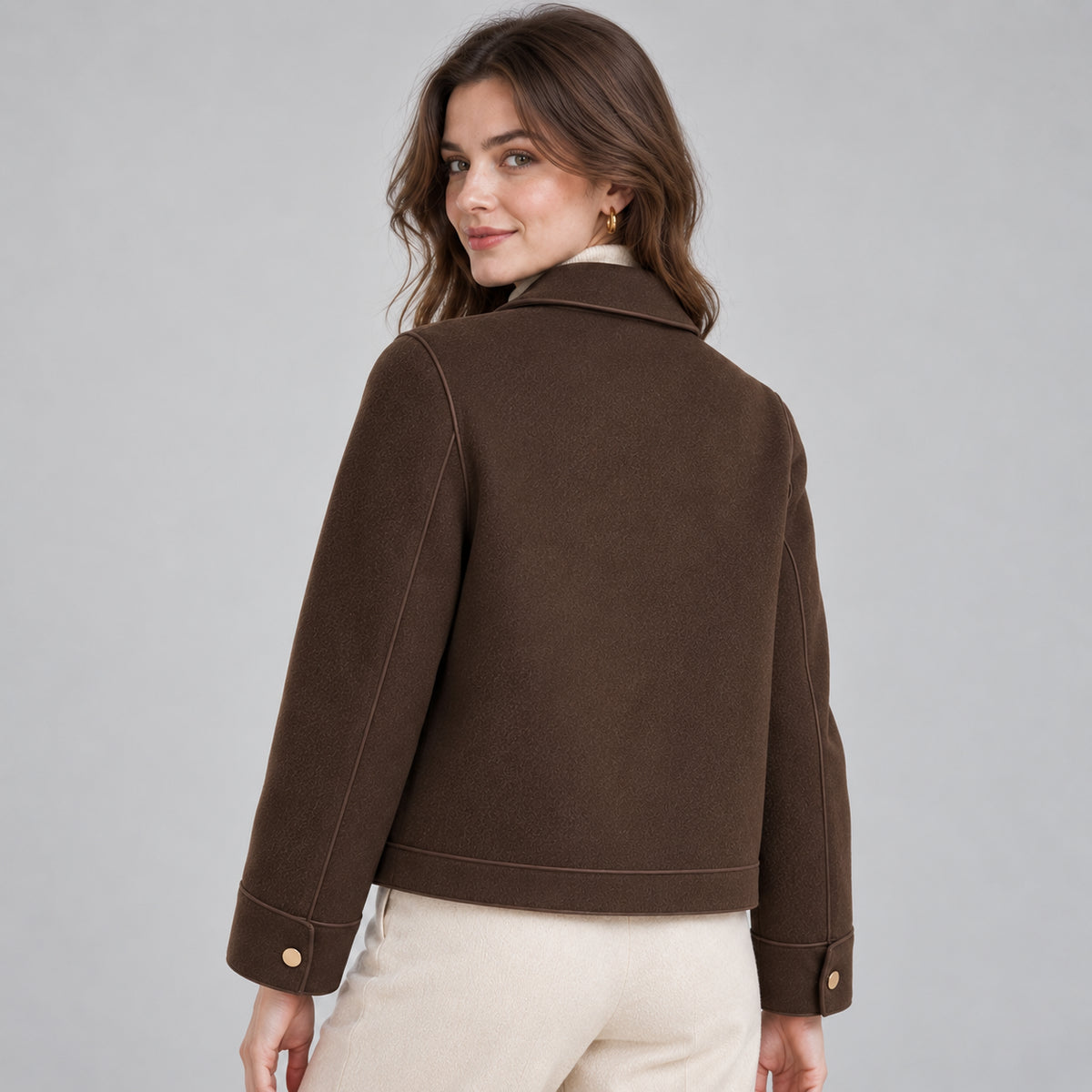 Priya | Women's Single Breasted Tailored Blazer Long Sleeve Smart Casual