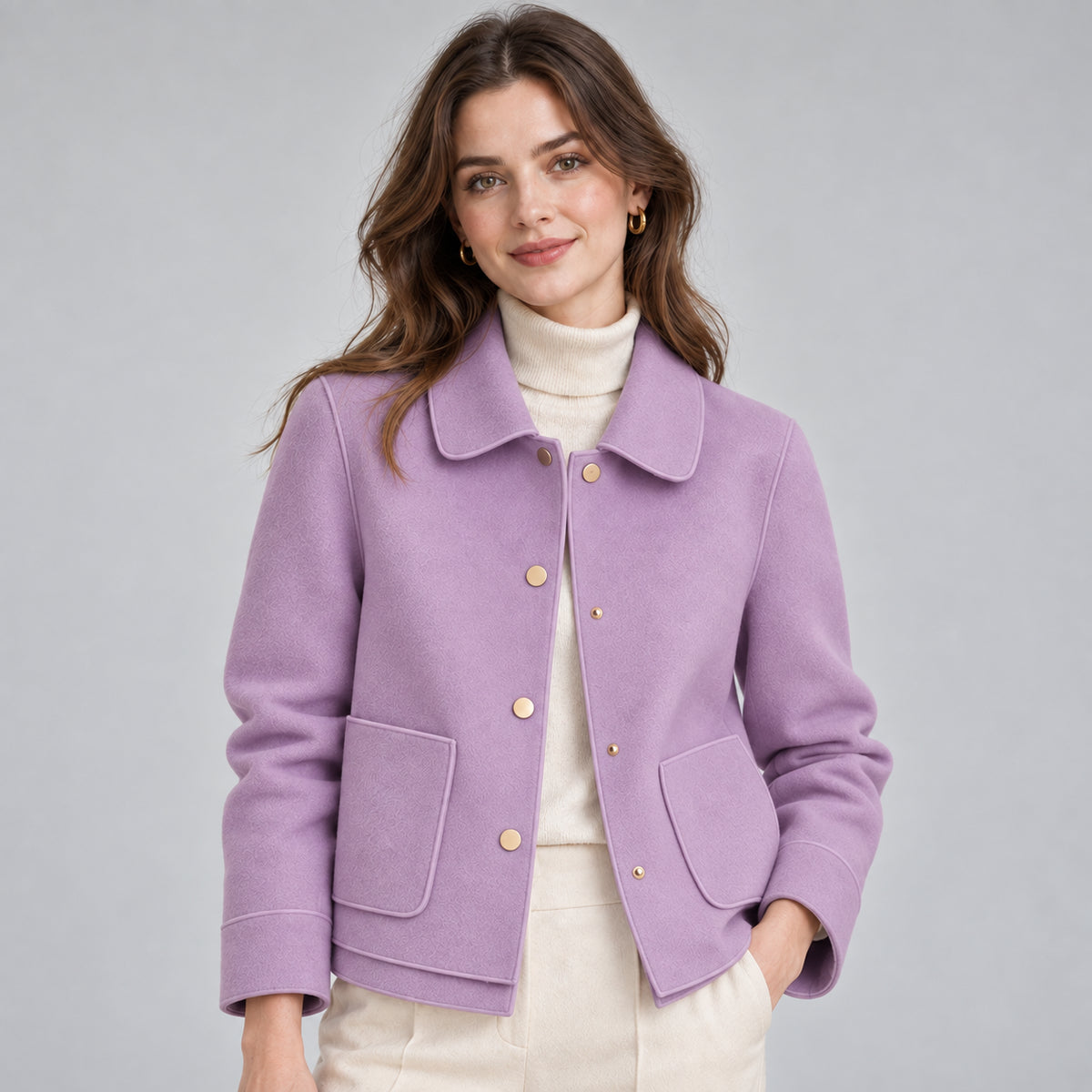 Priya | Women's Single Breasted Tailored Blazer Long Sleeve Smart Casual