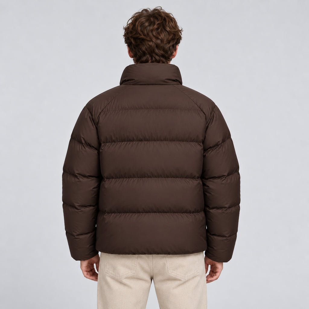 Robin | Unisex Short Puffer Jacket Lightweight Insulated Winter
