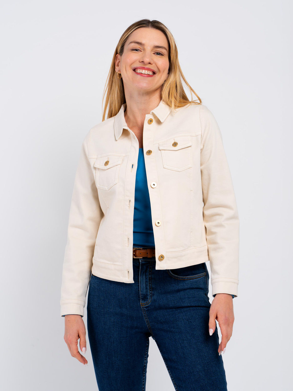 Darla | Women's Denim Jacket, Classic Winter Jacket