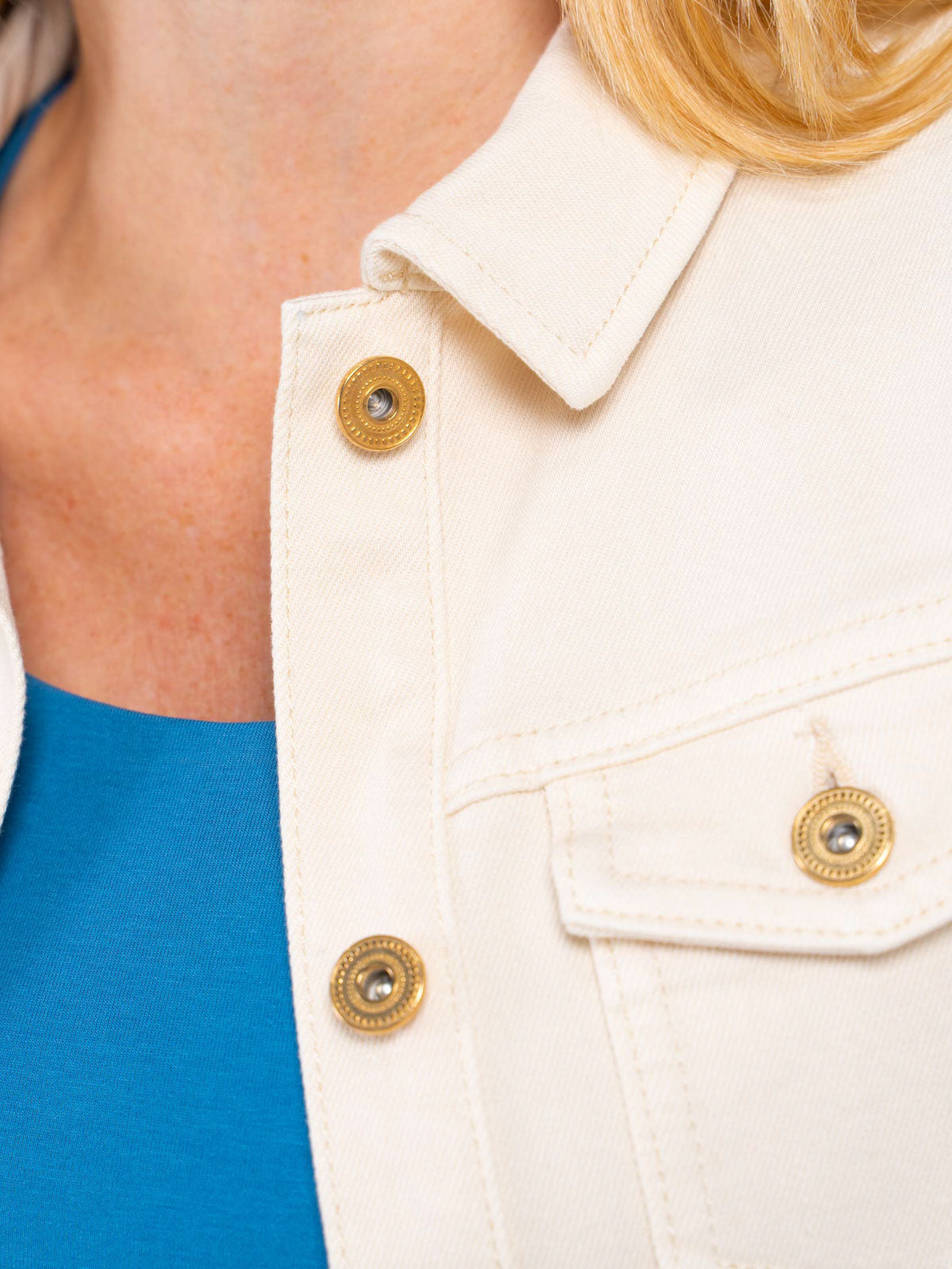 Darla | Women's Denim Jacket, Classic Winter Jacket