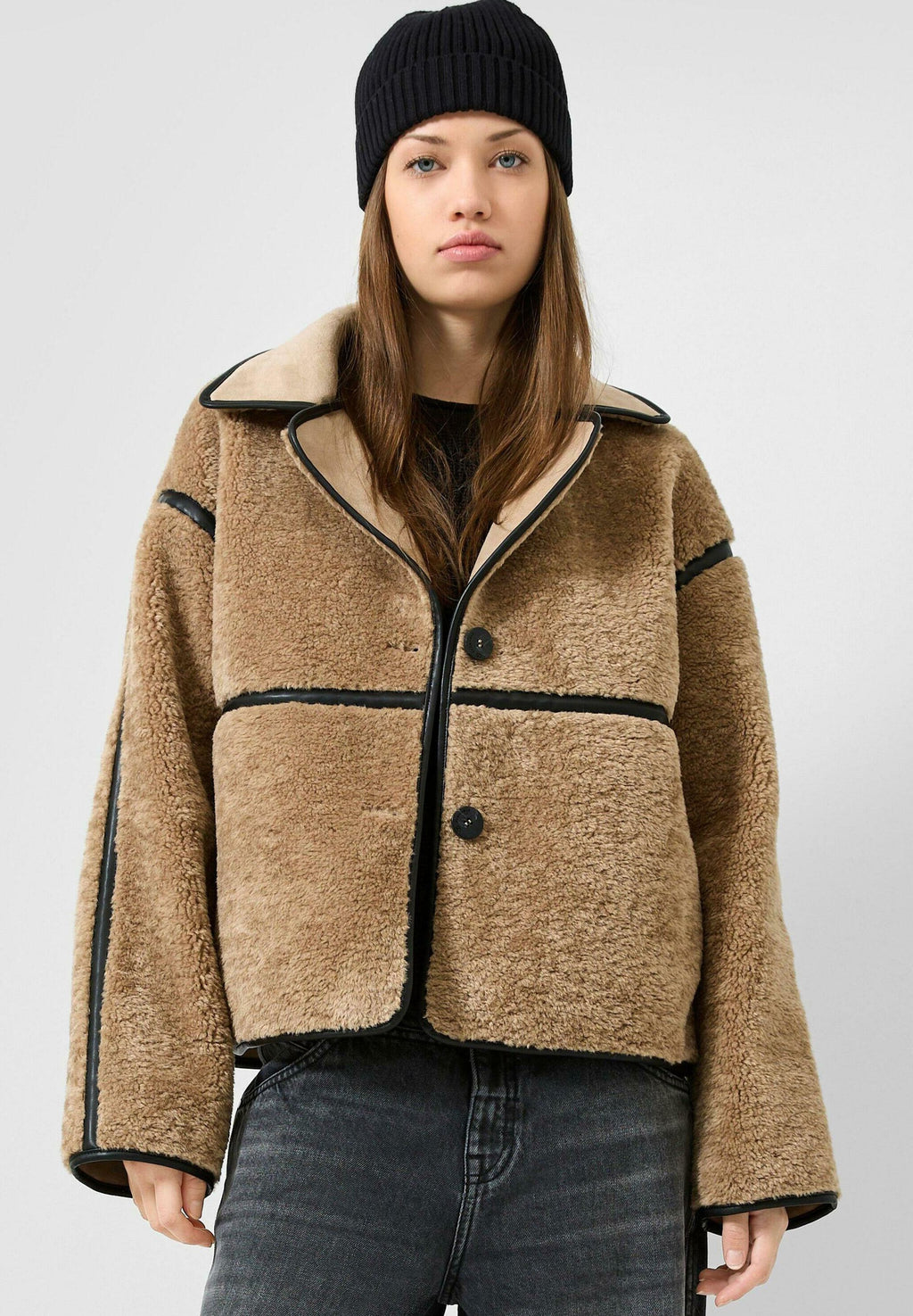 Seraphina | Women's Outdoor Fleece Jacket Notched Collar Autumn Winter