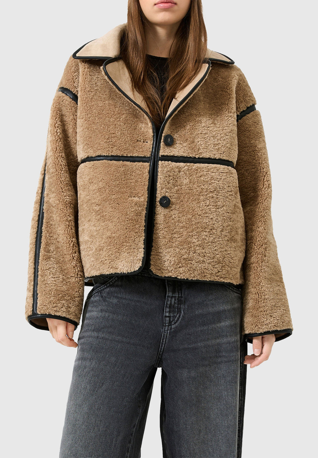 Seraphina | Women's Outdoor Fleece Jacket Notched Collar Autumn Winter