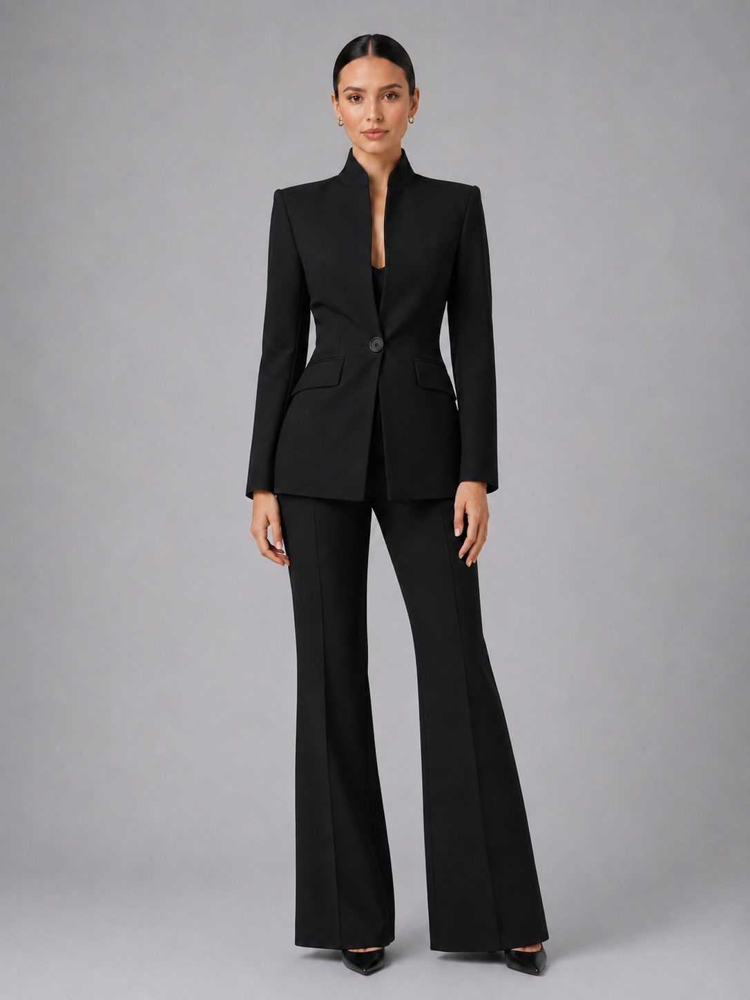 Nadia | Women's Tailored Blazer Two-Piece Set, Trouser Suit Co-Ord