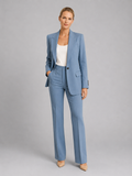 Mabel | Women's Tailored Blazer Two-Piece Set, High-Waist Trousers Co-Ord