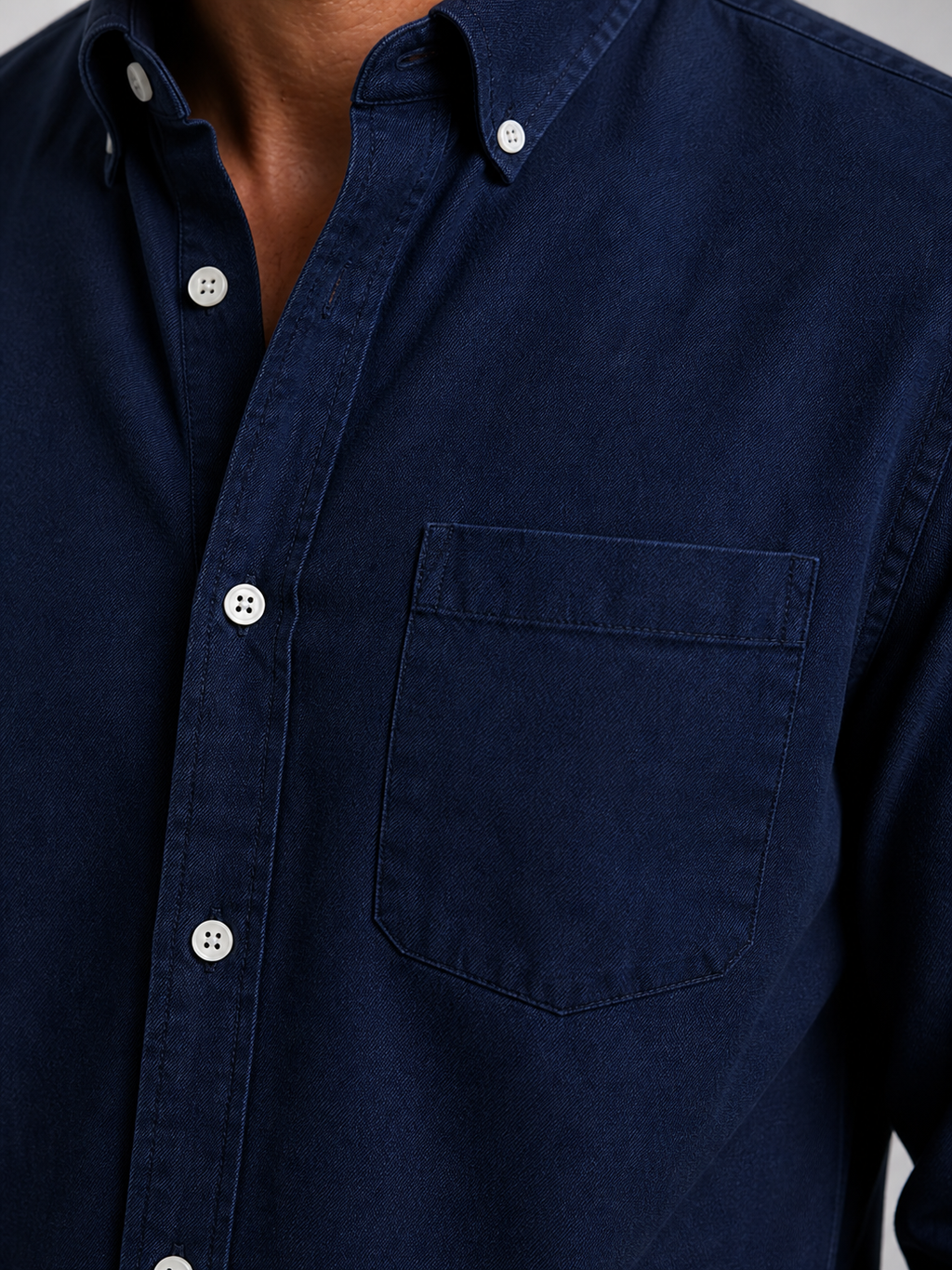 Tobias | Men's Casual Button-Up Shirt, Everyday Cotton Shirt