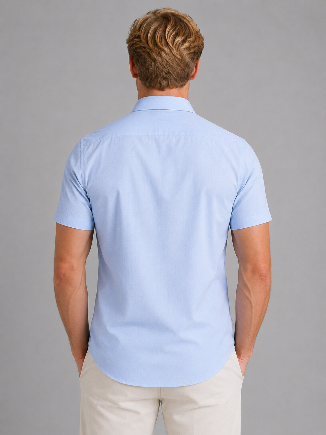 Hugo | Men's Slim Fit Short Sleeve Shirt, Summer Shirt