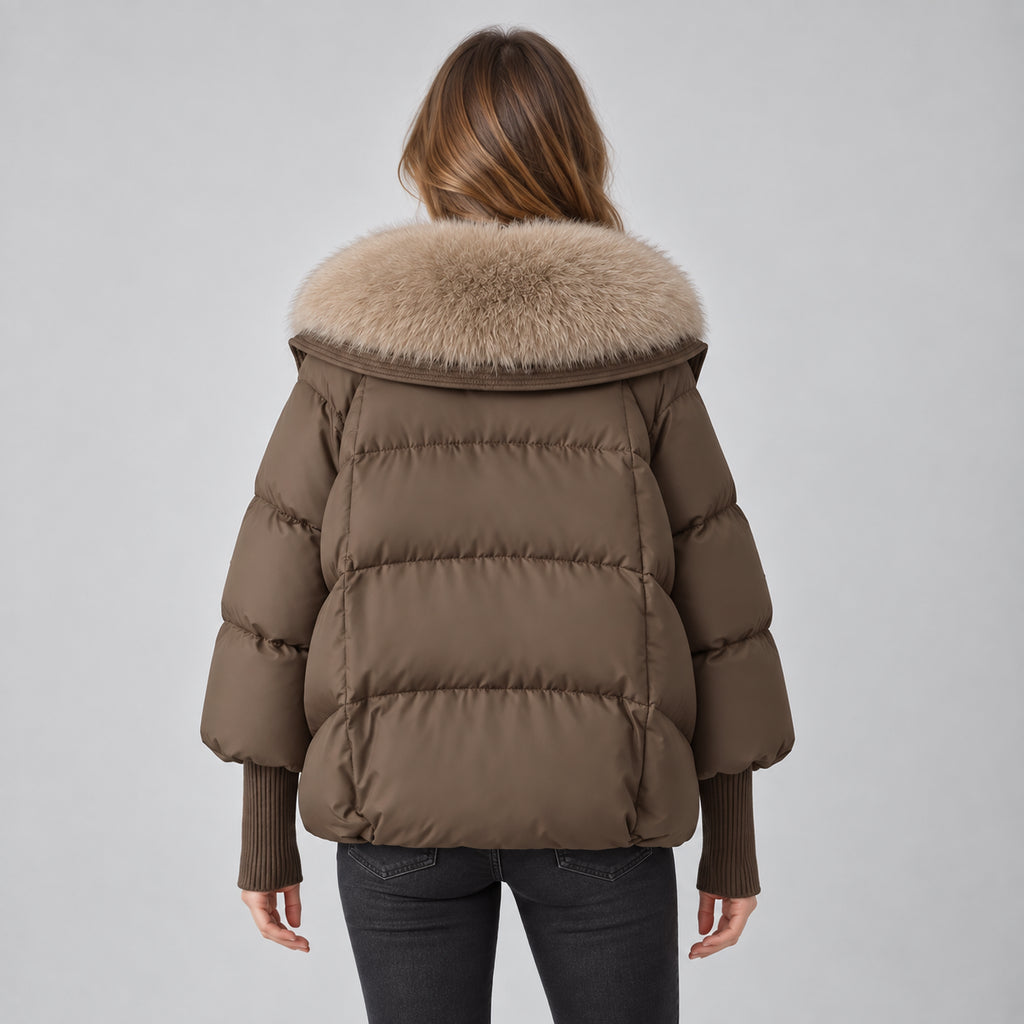 Sienna | Women's Parka Coat Faux Fur Collar Padded Winter